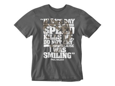 Camiseta Paul Walker If One Day